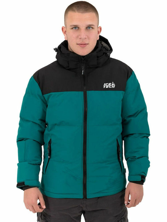 Χειμωνιάτικο Μπουφάν Puffer Saphire Green