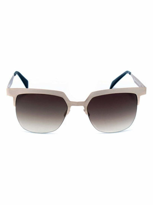 Italia Independent Women's Sunglasses with Beige Metal Frame 0503.121.000