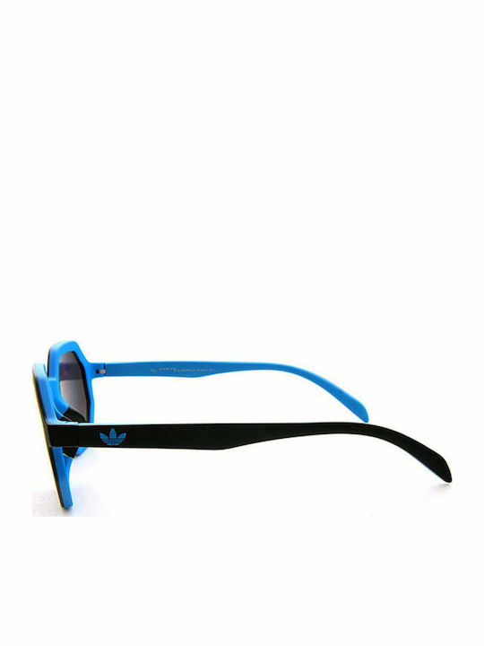 adidas Men's Sunglasses with Black Plastic Frame and Black Lens AOR020-009027