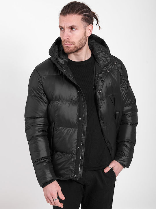 Winter Jacke Puffer Schwarz