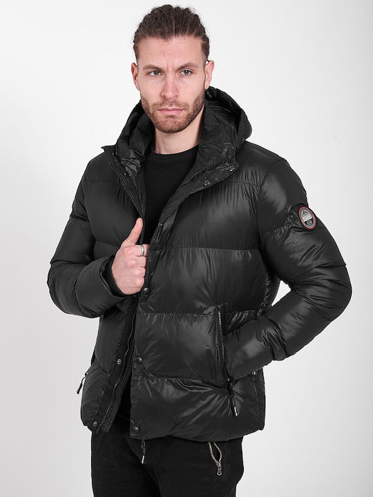 Winter Jacke Puffer Schwarz