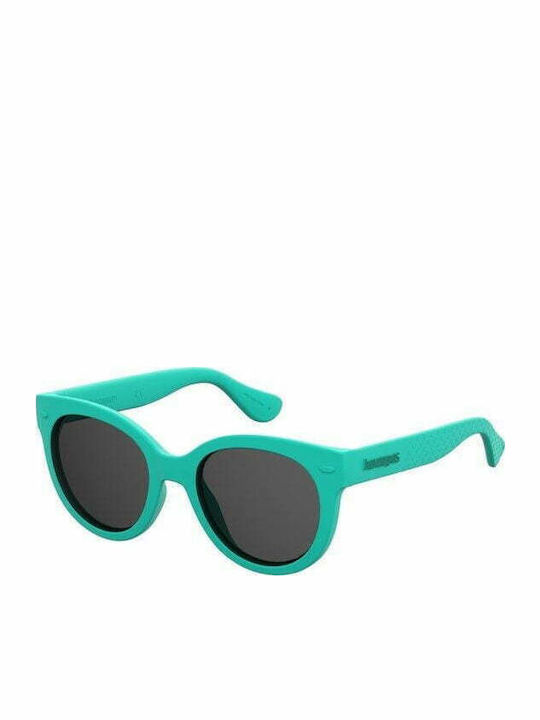 Havaianas Γυναικεία Γυαλιά Ηλίου με Τιρκουάζ Κοκκάλινο Σκελετό και Μαύρο Ντεγκραντέ Φακό NORONHA/S QPP/Y1