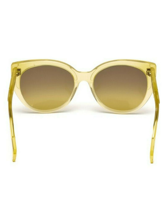 Just Cavalli Women's Sunglasses with Yellow Acetate Frame JC836S 39F