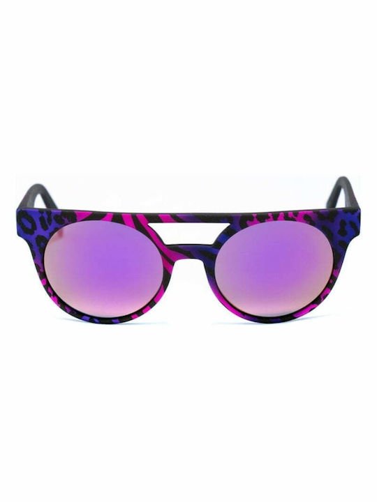 Italia Independent Women's Sunglasses with Purple Plastic Frame and Purple Lens 0903.ZEB.017