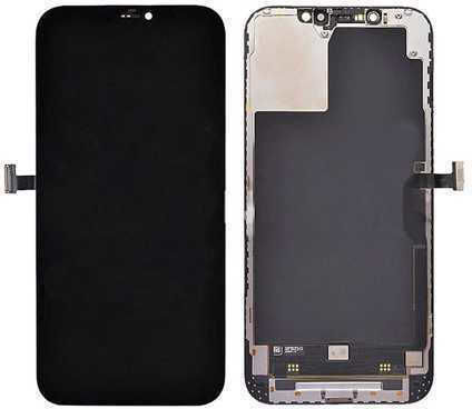 O ecran In-Cell cu Mecanism Tactil pentru iPhone 12 Pro Max (Negru)