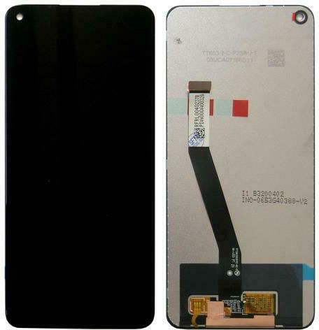 Screen with Touch Mechanism for Redmi Note 9 (Black)