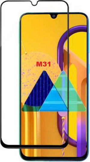 Full Face Tempered Glass (Galaxy M31)