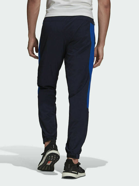 Adidas Travel Vent Men's Sweatpants with Rubber Navy Blue