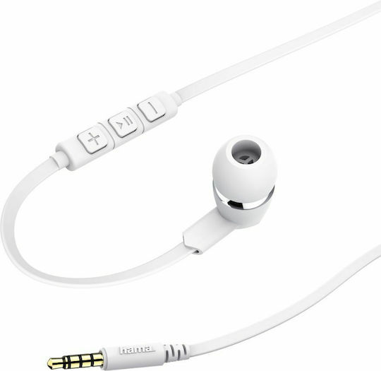 HAMA Joy In-Ear Freihändig Kopfhörer mit Stecker 3.5mm Weiß