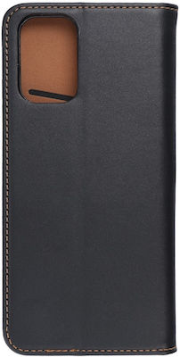 Forcell Leather Smart Pro Synthetic Leather Book Black (Redmi 9A / 9AT)