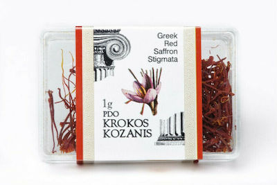 Krokos Kozanis Șofran Organic σε Στίγματα 1gr