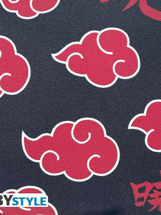 Abysse Kids Decorative Pillow Naruto Shippuden Akatsuki Burgundy Double Sided 38x26cm