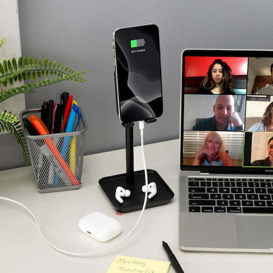 Kikkerland US216 Desk Stand for Mobile Phone in Black Colour