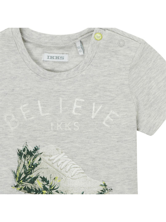 Kinder-T-Shirt Gray