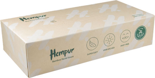 Hempur Βamboo 70 Χαρτομάντηλα Μονόφυλλα (1 Κουτί)
