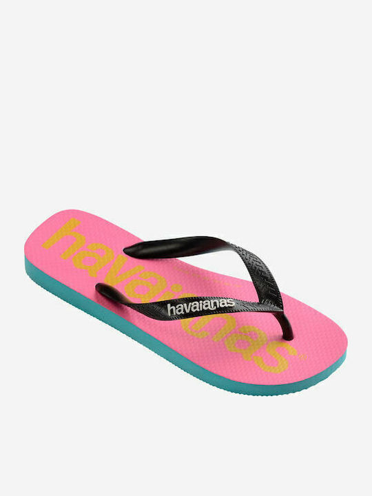 Logomania 2 Men's Flip Flops Black