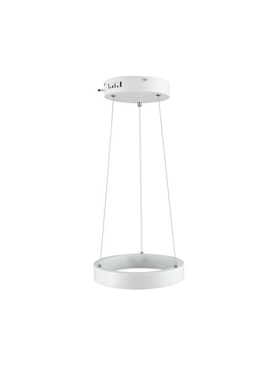 GloboStar Nemesis Pendant Light White 31x31cm
