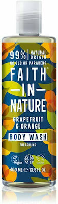 Faith in Nature Grape Fruit & Oreange Body Wash 400ml