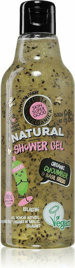 Natura Siberica Organic Cucumber & Basil Seeds Αφρόλουτρο σε Gel Χαλαρωτικό 250ml