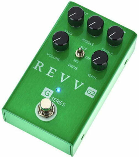 REVV G 2 Crunch Overdrive REV-G2P Pedală EfectulOverdrive Chitară electrică și Bas electric REV-G2P