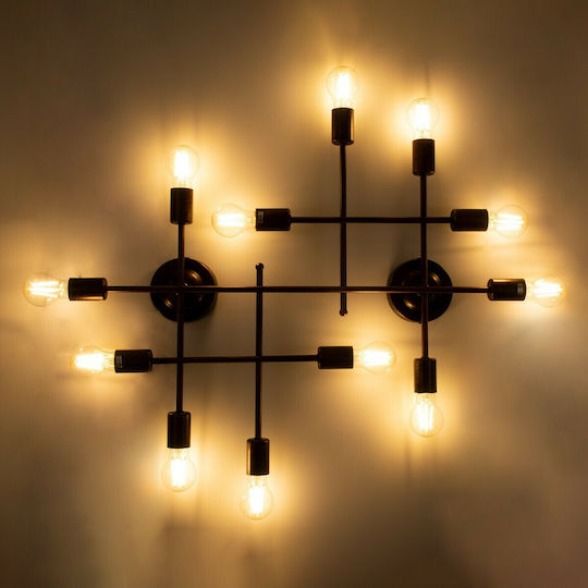 GloboStar Piping Wall Lamp GloboStar Piping Wall Lamp