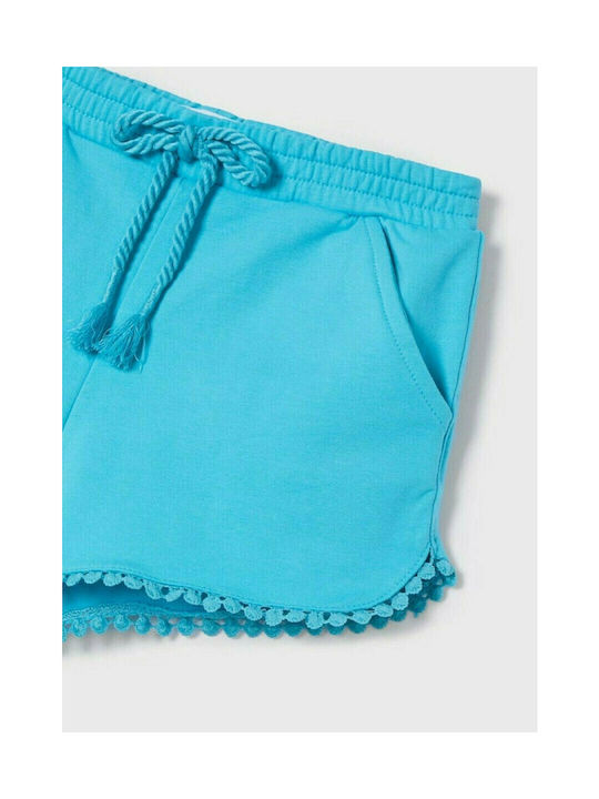 Mayoral Kids Shorts/Bermuda Fabric Turquoise