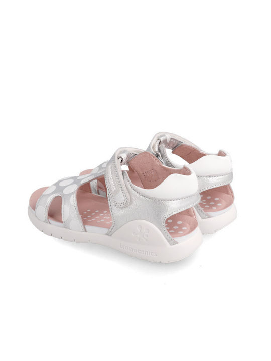 Biomecanics Kinder Sandalen Silber