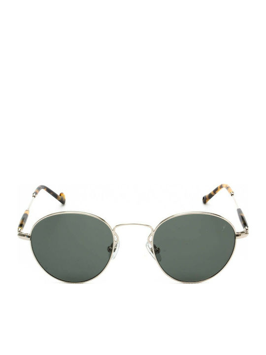 Eyepetizer Orangerie Unisex Γυαλιά Ηλίου με Ασημί Μεταλλικό Σκελετό και Πράσινο Φακό