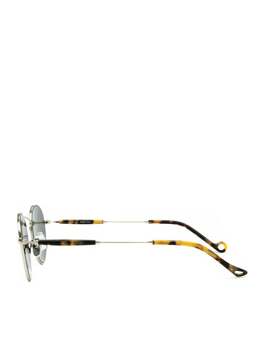 Eyepetizer Orangerie Unisex Γυαλιά Ηλίου με Ασημί Μεταλλικό Σκελετό και Πράσινο Φακό