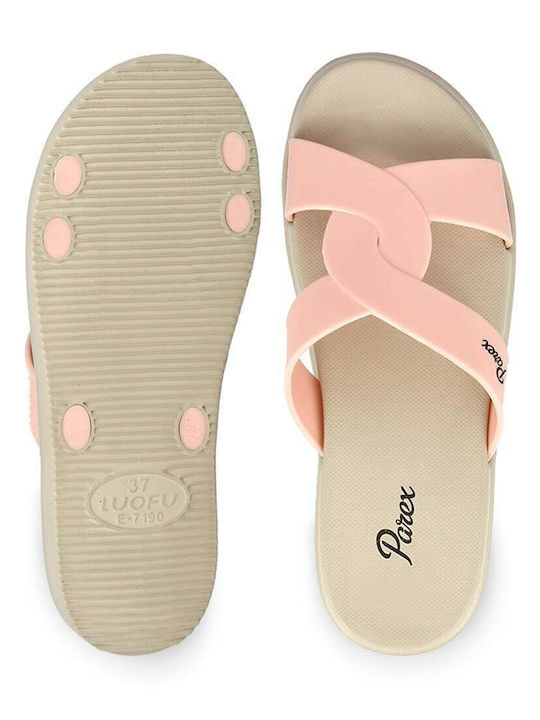 Frauen Flip Flops Salmon