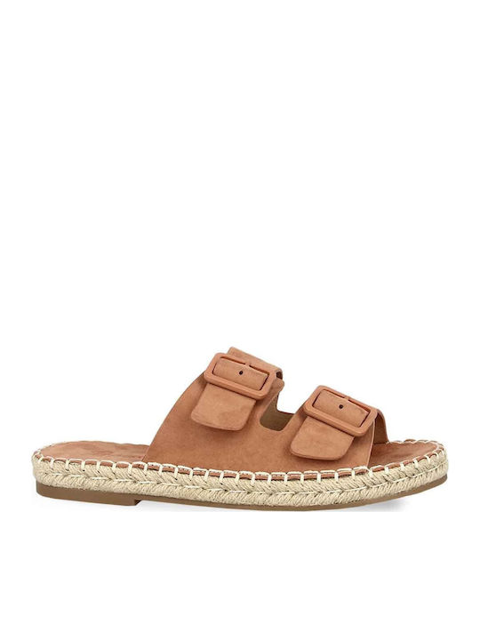 Women's Flat Sandals Brown