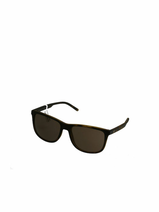 Armani Exchange Мъжки Слънчеви очила с Кафяв Слънчеви очила Пластмасов Рамка и Кафяв Леща