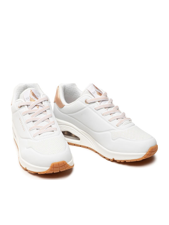 Shimmer Away Damen Sneakers Weiß
