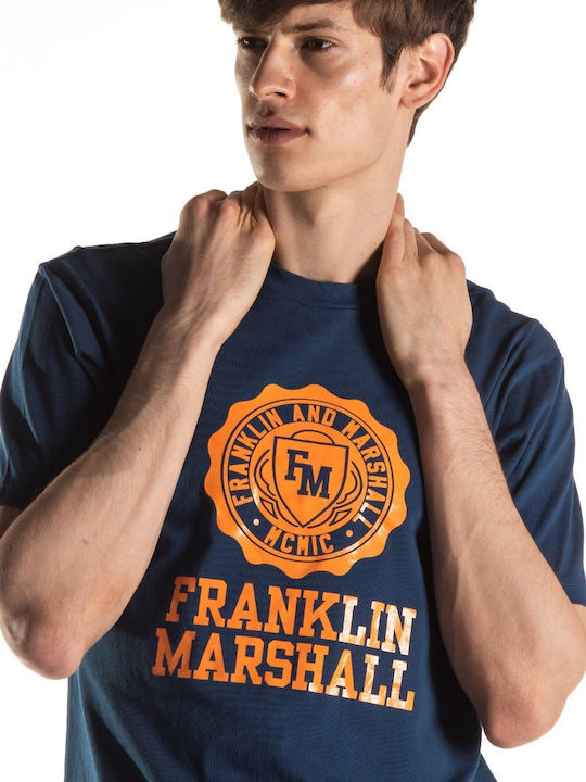 T-shirt Navy Μπλε