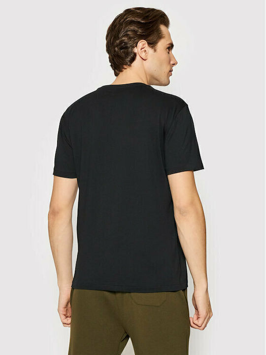 T-shirt Μαύρο