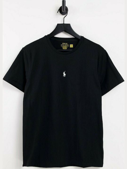 T-shirt Μαύρο