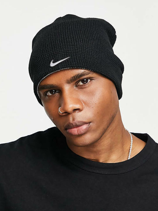 Nike Beanie Ανδρικός Σκούφος Πλεκτός σε Μαύρο χρώμα