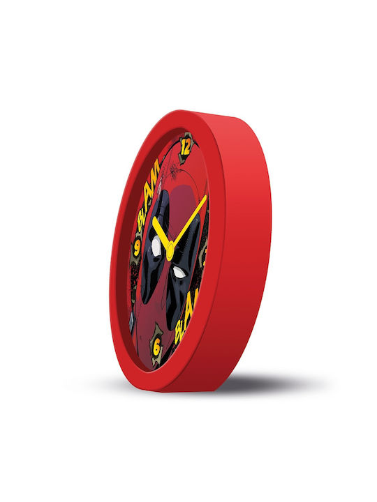 Pyramid International Deadpool - Blam Blam Tischuhr mit Zeigern Kunststoff mit Wecker Rote GP85893