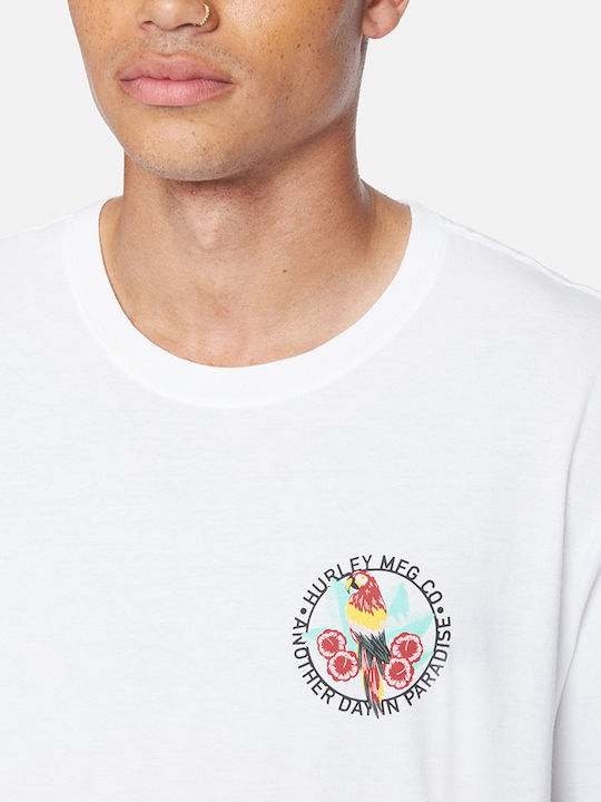 EVD WSH Parrot T-shirt Λευκό