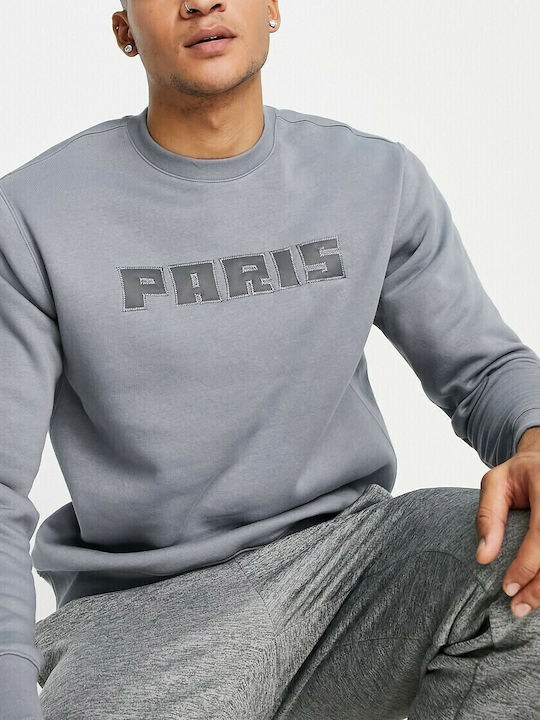 Paris Saint Germain Φούτερ Γκρι