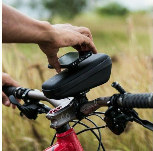 SP Connect Velcro Universal Mount Βάση Κινητού Μοτοσυκλέτας με Κλιπ για το Τιμόνι