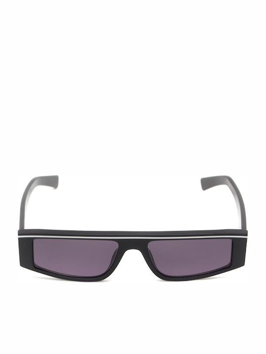 Sting Women's Sunglasses with Black Plastic Frame and Black Lens SST366 0700