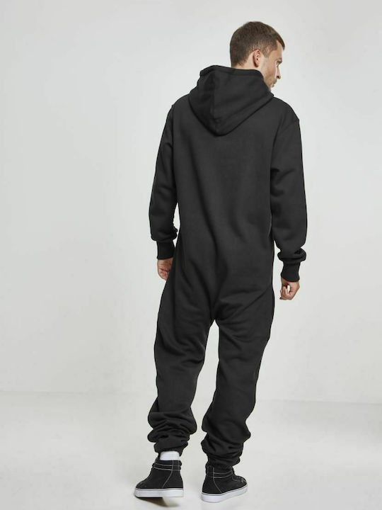 Urban Classics Set Fleece Sweatpants with Rubber Black