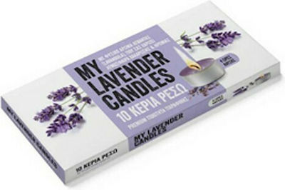 Tai Scented Tealights Lavender Purple (up to 4hrs Duration) 10pcs