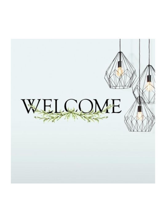 Decorative Sticker Wall Welcome Quote 1pcs 11.8x11.2cm RoomMates Decor