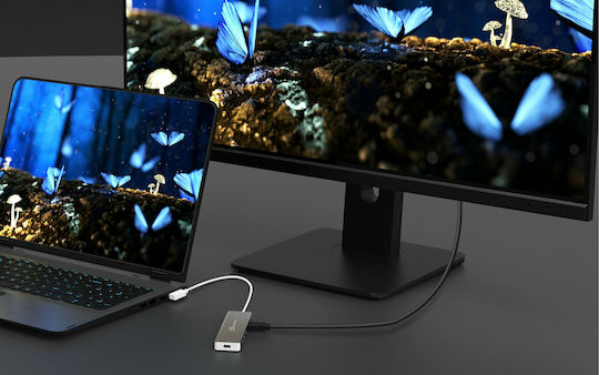 J5create JCD375 USB-C Docking Station mit HDMI 4K PD Gray