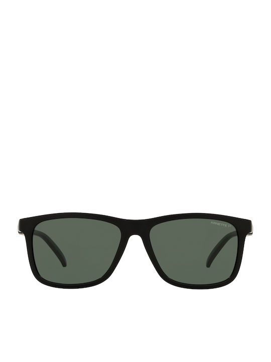 Men's Sunglasses with Green Plastic Frame and Green Polarized Lens