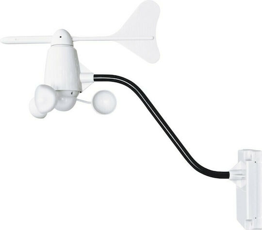 Bresser Weather Center 7002500 Ασύρματος Μετεωρολογικός Σταθμός Ψηφιακός Επίτοιχος Λευκός