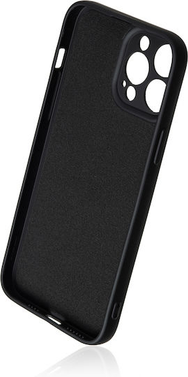 Naxius 1.8mm Back Cover Silicone 1.8mm Black (iPhone 13 Pro Max)