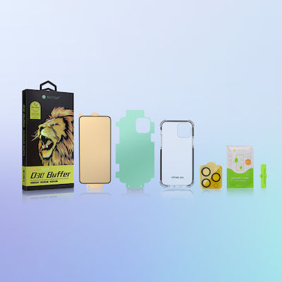 Bestsuit Set Silicone Back Cover Transparent (iPhone 13)